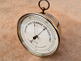 19th century Holosteric barometer by Paul Naudet